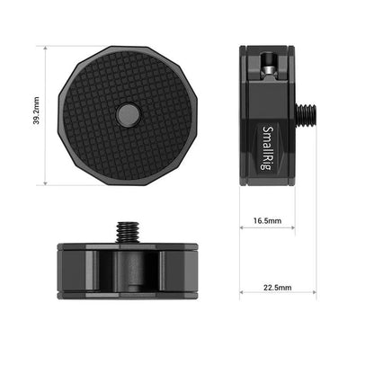Adaptor universal quick-release SmallRig BSS2714 cu surub si filet 1/4 inci, pentru mini trepiede si gimbal