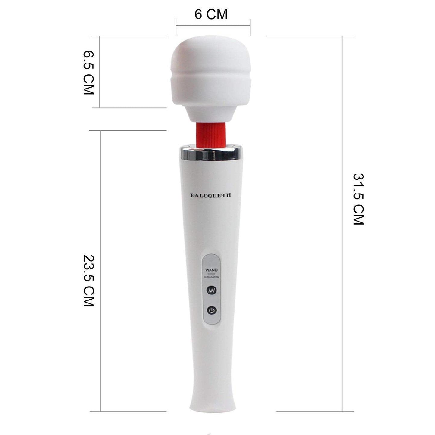 Aparat de masaj terapeutic, PALOQUETH, pentru gat, umeri, spate, picioare, vibrator Wand