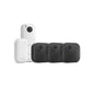 Set 3 camere de supraveghere Blink Outdoor 4 + sonerie video Blink, Wireless, Full HD 1080p, vedere nocturna IR, audio bidirectional, detectare miscare si persoane, IP65, modul de sincronizare inclus