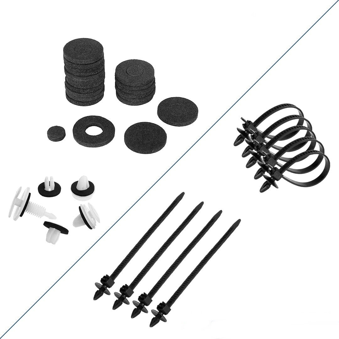 Set 445 Piese Cleme de Fixare Protectie Clipsuri Auto interior cleste