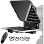 Kit teleprompter cu telecomanda si adaptoare obiectiv, pentru smartphone si tableta pana la 11 inch, cu aplicatie dedicata, pentru camere DSLR si smatphone