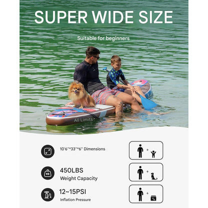 Placa Stand Up Paddle gonflabila ZLX 320 × 83 × 15 cm, set SUP complet pentru surf, caiac si agrement, cu scaun caiac, vasla reglabila si pompa, capacitate 200 kg, platforma EVA antiderapanta, pentru adulti si incepatori