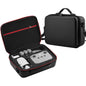 Husa de protectie drona DJI Mini 4K Mini 2/ Mini 2 SE Fly More Combo, controler si accesorii, 29 x 21 x 11 cm, rezistenta la socuri, cu maner anti-alunecare si curea de umar, neagra