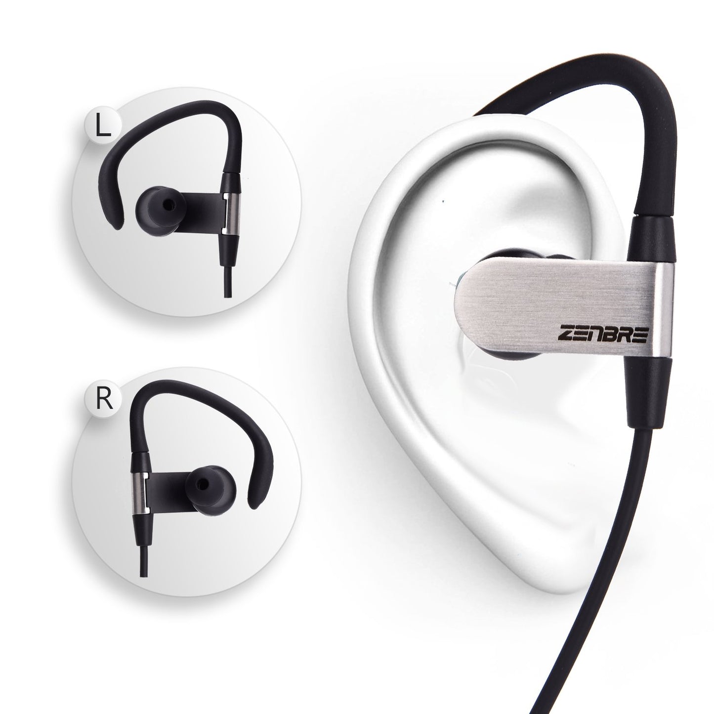 Casti bluetooth 4.1 wireless , ZENBRE E2 , microfon incorporat