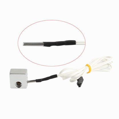 Set incalzitor ceramic BCZAMD pentru Prusa I3 MK3 – Bloc de incalzire Extruder, Termistor HT-NTC100K, senzor temperatura inalta 300°C, 2 pini, kit piese de inlocuire pentru imprimanta 3D Reprap