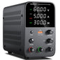 Sursa de alimentare de laborator 0-60 V, 0-5 A, 300 W, cu display LED, ventilator de racire, functie protectie supracurent (OCP), cu port USB 18 W, stabilizare voltaj si curent, CV/CC