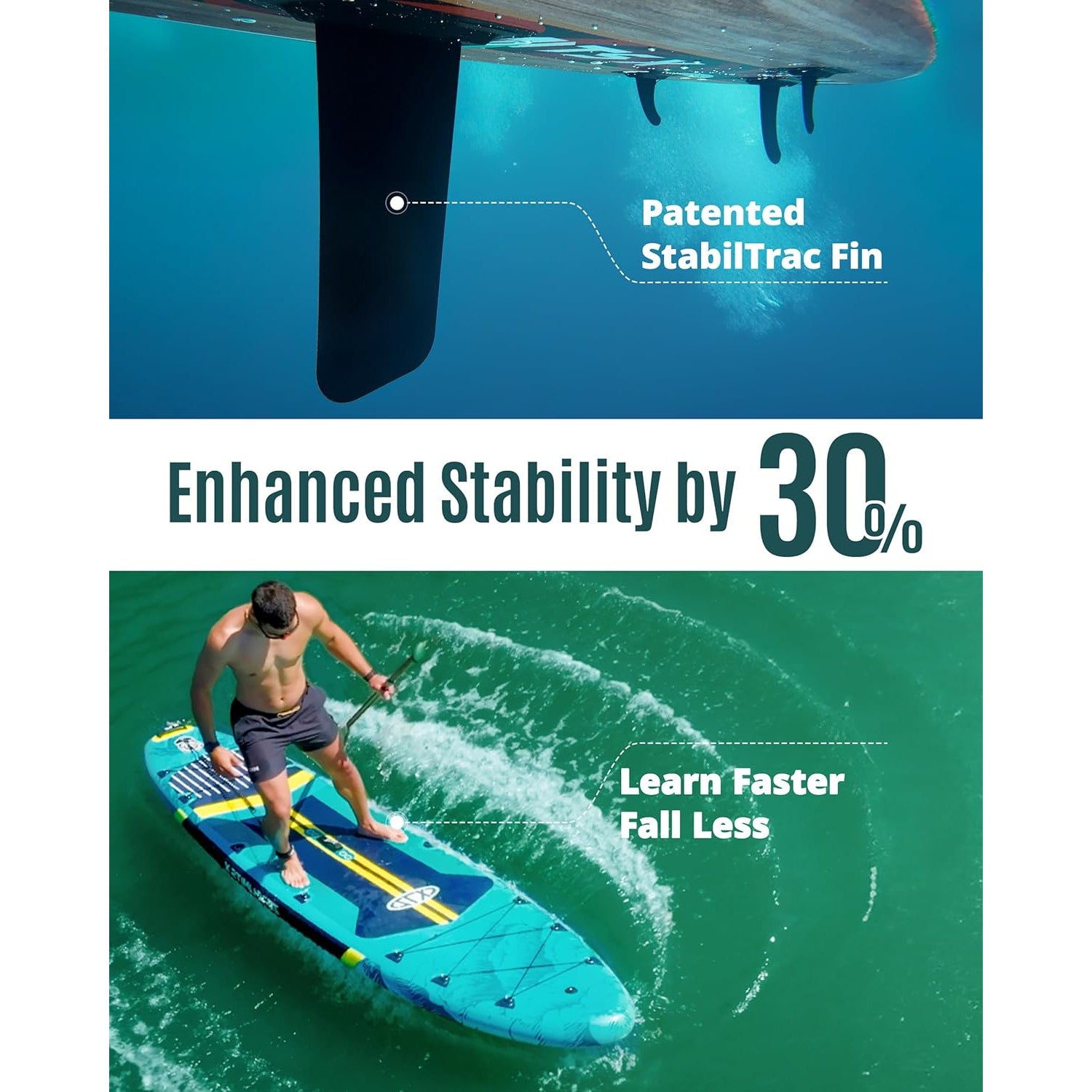 Set placa gonflabila SUP, Stand Up PaddleBoard 350 x 89 x 15 cm, placa surf cu scaun caiac si vasla, gonflabila, cu geanta de depozitare si transport