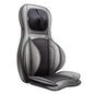 Husa de scaun pentru masaj Shiatsu 2D 3D, cu incalzire, vibratii, compresie aer, cu role, masare gat, umeri, spate si coapse, CF-2309A