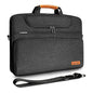 Geanta laptop DOMISO 15-15,6 inch, impermeabila, curea umar detasabila, neagra, 430x305x57mm