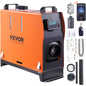 Sirocou smart, incalzitor de aer diesel, incalzire stationara, 12V, 8kW, Bluetooth, control prin aplicatie smartphone si telecomanda, display LCD, silentios, temperatura reglabila, rezervor 5 litri, multifunctional