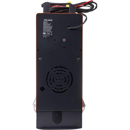 Sirocou smart, incalzitor de aer diesel, incalzire stationara, 12V, 8kW, Bluetooth, control prin aplicatie smartphone si telecomanda, display LCD, silentios, temperatura reglabila, rezervor 5 litri, multifunctional