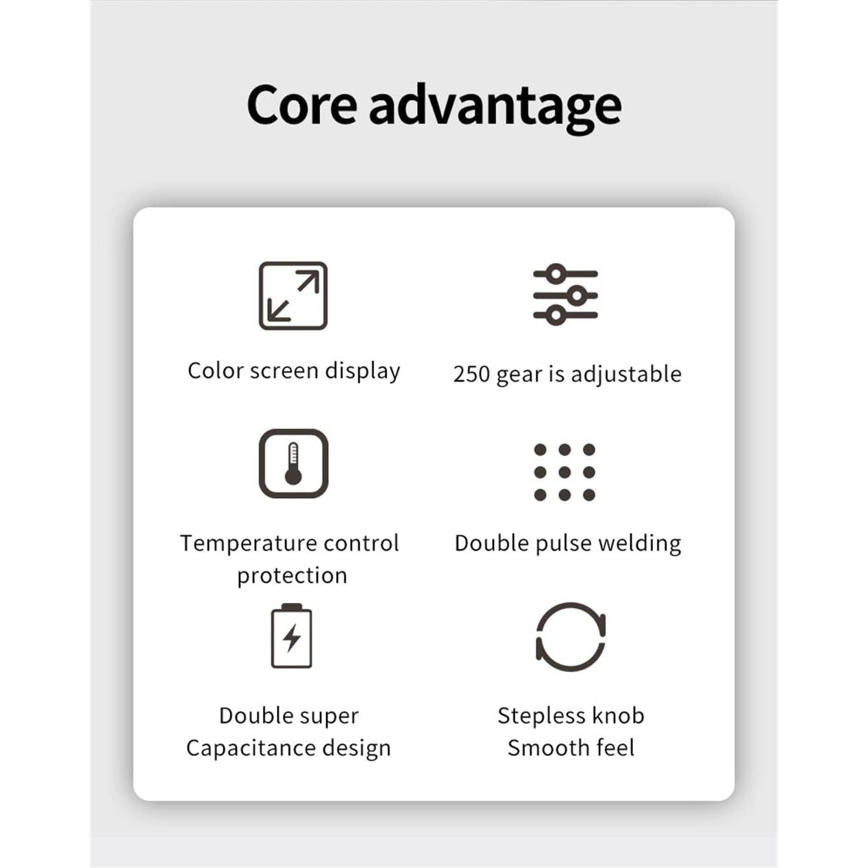 Aparat de sudura in puncte cu display LCD 1, 8 ", 250 niveluri reglabile, actionare prin pedala, condensator-SE-223, pentru banda de nichel 0, 1-0, 3 mm, negru