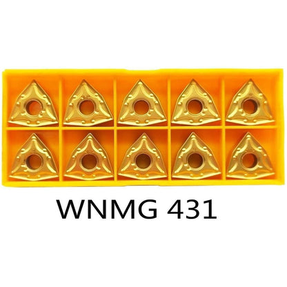 Set 30 placute amovibile pentru strunjure din carbura, CNMG 431 + WNMG 431 + TNMG 331, pentru strung