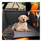 Husa auto de protectie bancheta si transport animale, pentru caini si pisici, 135 x 63 cm, impermeabila, cu fereastra din plasa, parte inferioara rigida, geanta de depozitare, pentru toate masinile