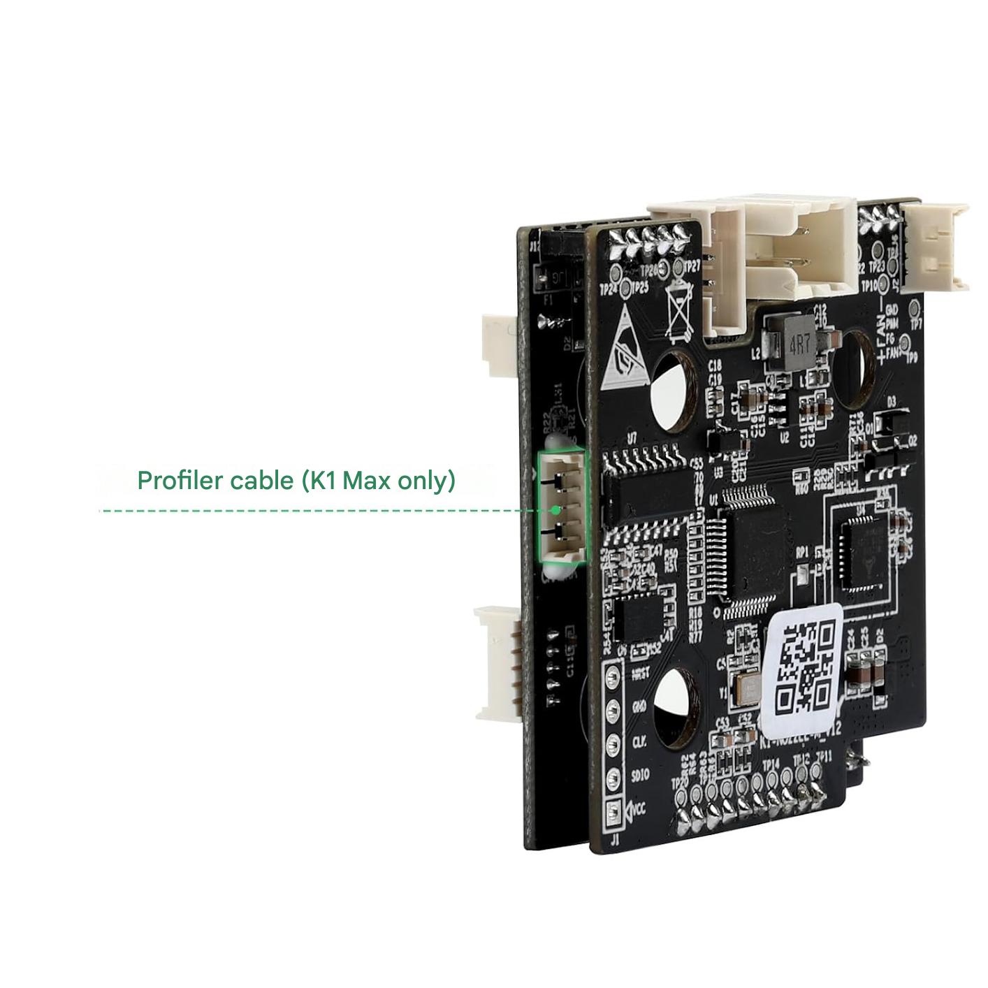 Placa adaptor Hotend Creality pentru K1 / K1 Max / K1C / K1 SE, PCB OEM Upgrade pentru duza ceramica integrata, PCBA Toolhead, kit inlocuire cap imprimare, accesoriu imprimanta 3D