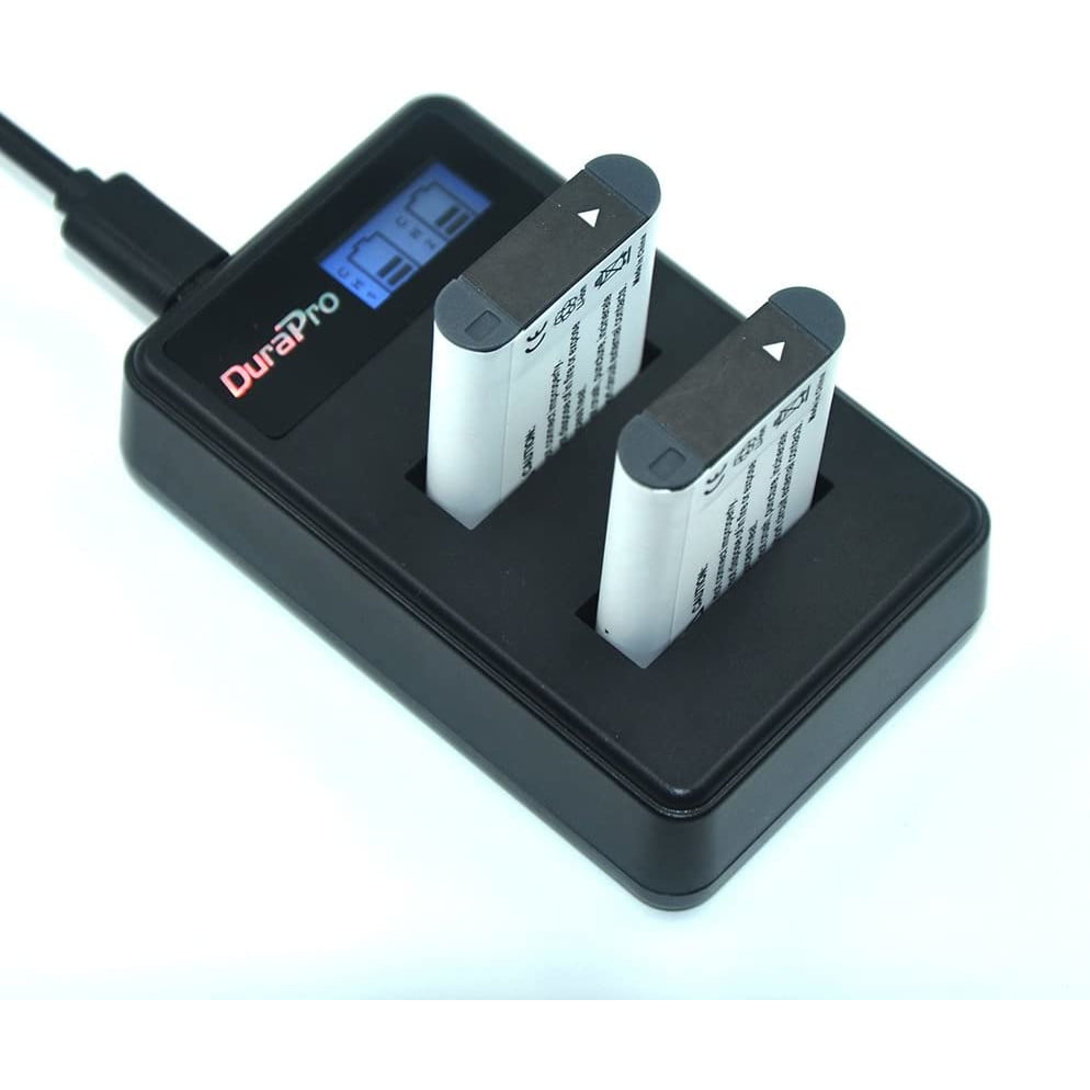 Set de 4 acumulatori NP-BX1 1600 mAh si incarcator USB dual cu afisaj LCD, pentru Sony NP-BX1 Sony DSC-RX100 RX100 II DSC-WX500 HX300 HX400V WX300 WX350 HDR AS100v AS200V AS15 AS3030V