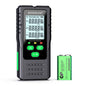 Detector radiatii electromagnetice EMF, MF, RF, digital, cu display LCD iluminat, alarma automata, pentru acasa, birou, in aer liber