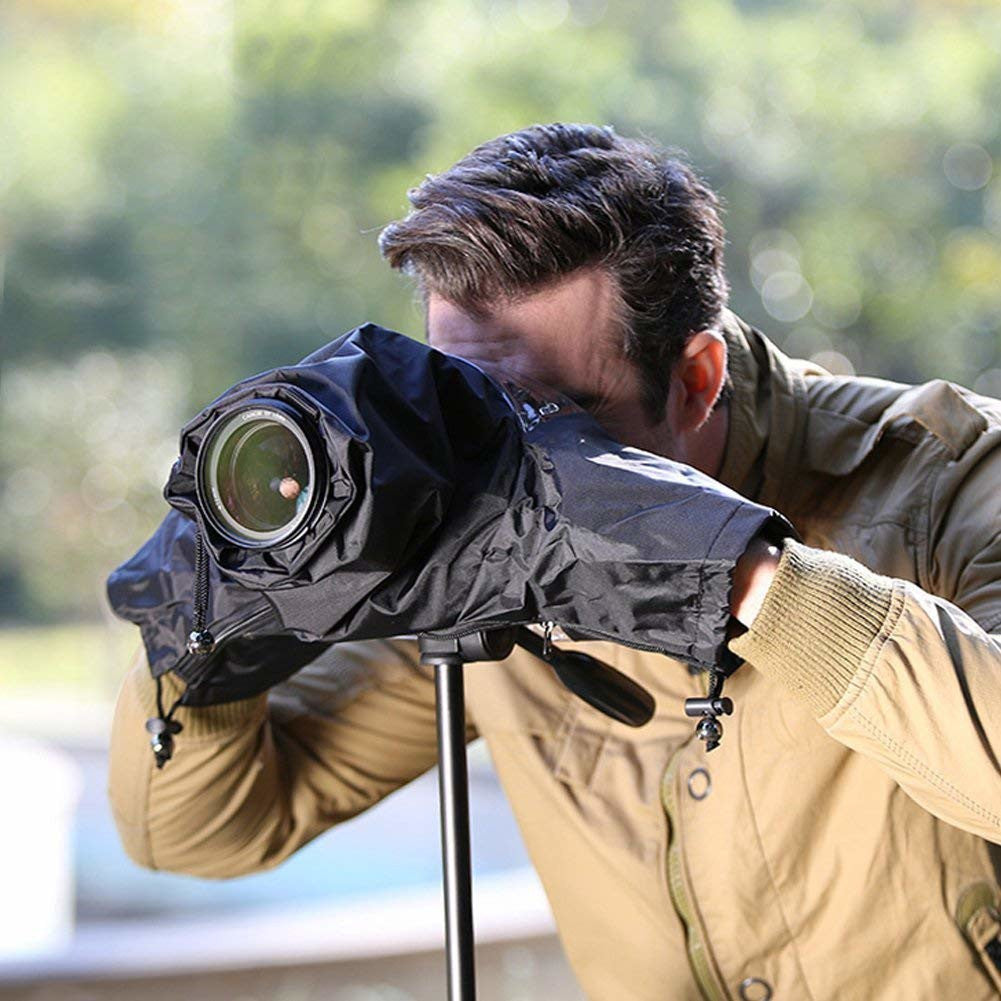 Husa Antiploaie , husa de protectie pentru camera foto , video , pentru Canon , Nikon si alte camere video DSLR