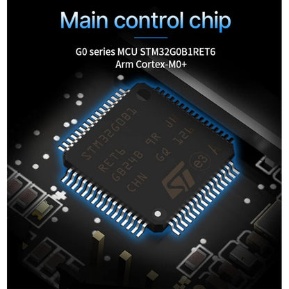 Placa de baza BIGTREETECH SKR Mini E3 V3.0, cu TMC2209 UART integrate, silentioasa, STM32G0B1, compatibila Ender 3 / 3 Pro / 3 V2, control imprimanta 3D