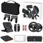 Set accesorii Yaskyly 15 in 1 pentru Nintendo Switch 2 – Geanta, husa protectie, folie ecran, suport, statie incarcare Joy-Con, husa transport si cutie pentru jocuri