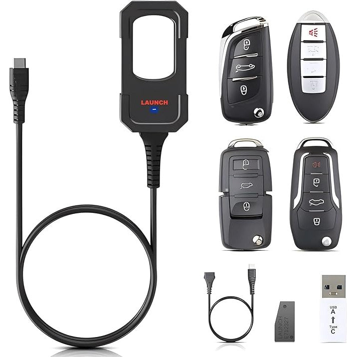 Kit Programare Chei Auto & Telecomenzi, Dispozitiv IMMO cu 4 telecomenzi universale, 1 Super Chip, compatibil X431 IMMO Elite, Plus, Pro, Pad, Pad V, Pad VII, LAUNCH X-431