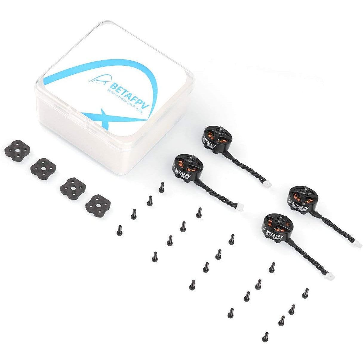 Set 4 Motor fara perii T-Motor 4500KV, 4S FPV RC pentru F4 AIO 20A, pentru Toothpick Flight Controller D63, Drona 4S FPV Whoop, Drona Ca Beta95X V3 Pusher