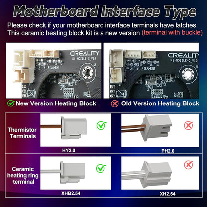 Set de 31 piese kit upgrade Hotend pentru imprimanta 3D Creality K1/K1 Max/K1C, bloc incalzire ceramic, duza 0, 4 mm, viteze pana la 600 mm/s, rezistent la temperaturi ridicate, instrumente curatare si accesorii