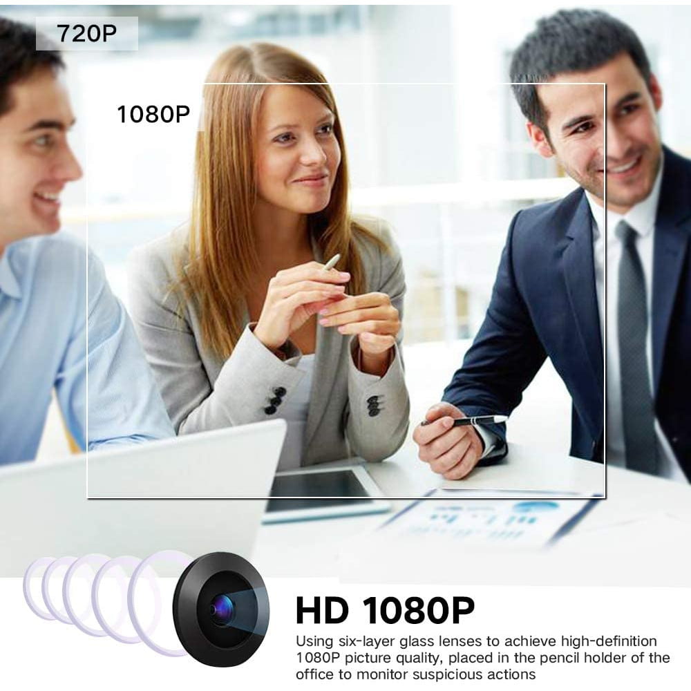 Pix spion, camera HD 1080p, Minicamera video-foto, 2,5 ore filmare continua, slot card Micro SD