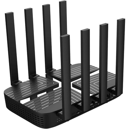Router AX3000 4G LTE Cat6 cu Dual SIM, Wi‑Fi 6 Dual Band MU‑MIMO, porturi Gigabit LAN/WAN, USB 3.0, MESH usor, configurare rapida si securizata, deblocat, pentru internet mobil
