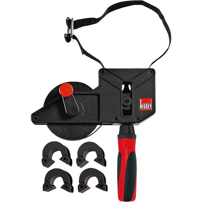 Dispozitiv de strangere cu chinga, bessey VAS-23+2K cu unghi variabil cu 4 cleme, 69 cm