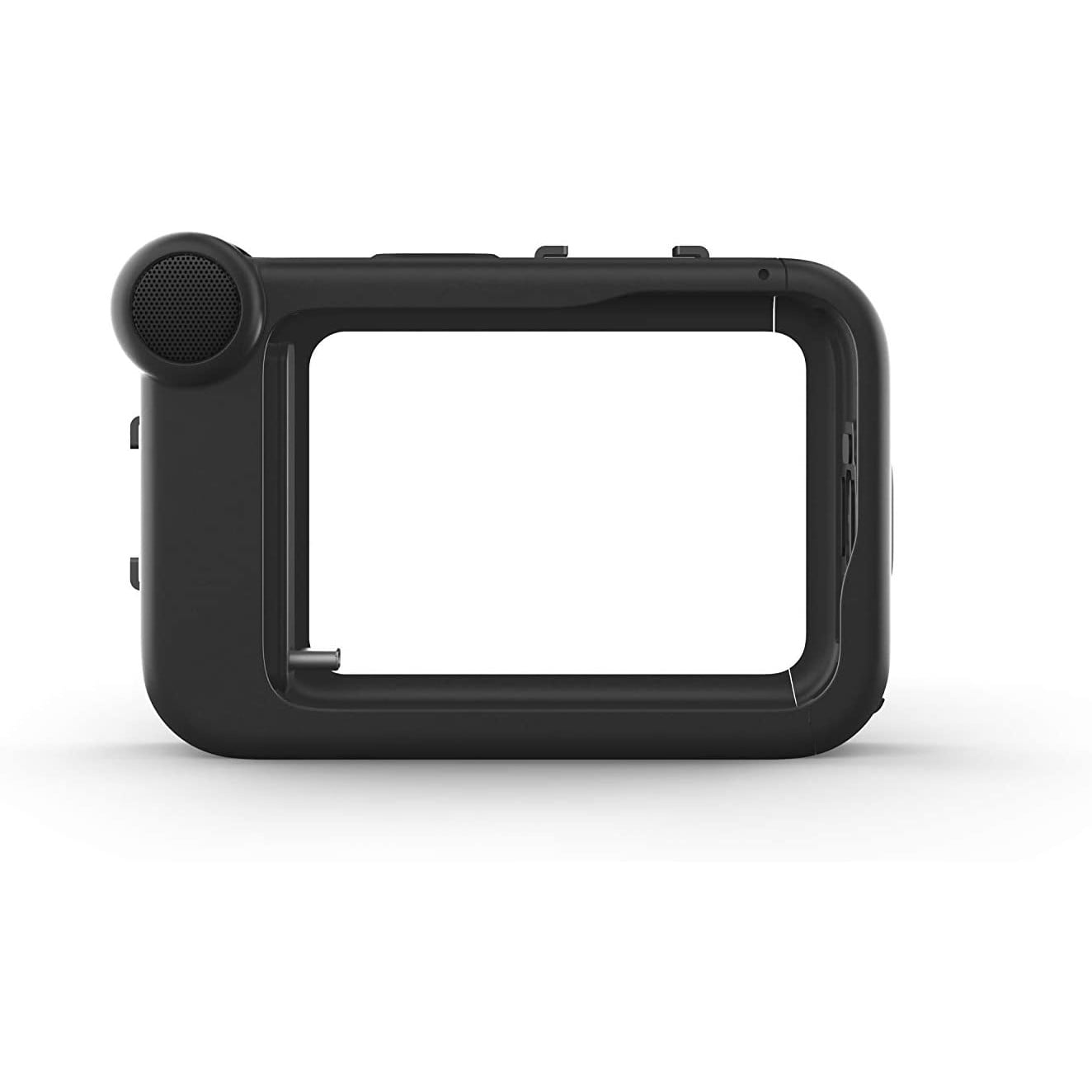 Media mod pentru GoPro Hero 10 Black, Hero 9 Black, cu microfon directional incorporat, port 3.5mm, cu port HDMI, cu 2 adaptoare patina