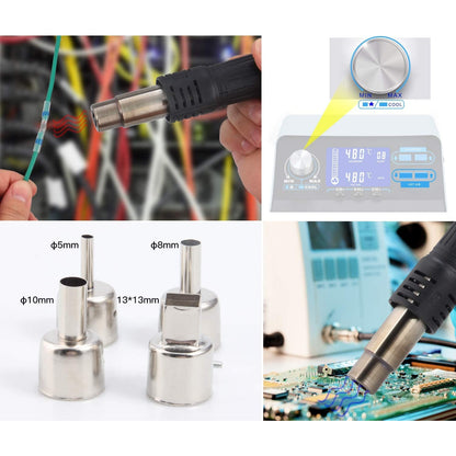 Statie de lipit si dezlipit profesionala 750W Preciva 992D cu aer cald pentru dezlipire, cu display LCD, temperatura reglabila si functie memorie