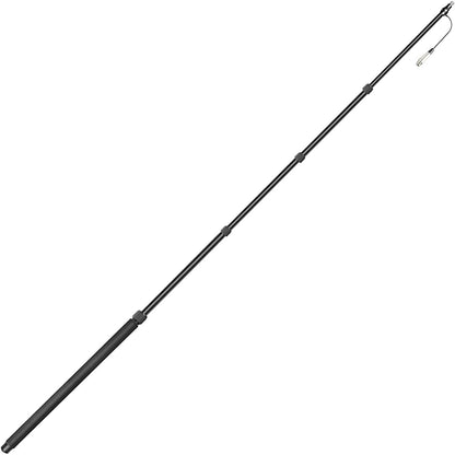 Suport pentru microfon, brat telescopic cu cablu XLR incorporat, de mana, extensibil 86-301 cm cu 5 segmente, blocare prin rasucire, maner din spuma, Neewer NW-088, negru