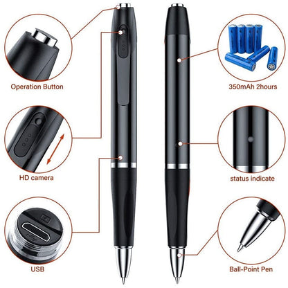Pix spion, camera HD 1080p, Minicamera video-foto, 2,5 ore filmare continua, slot card Micro SD