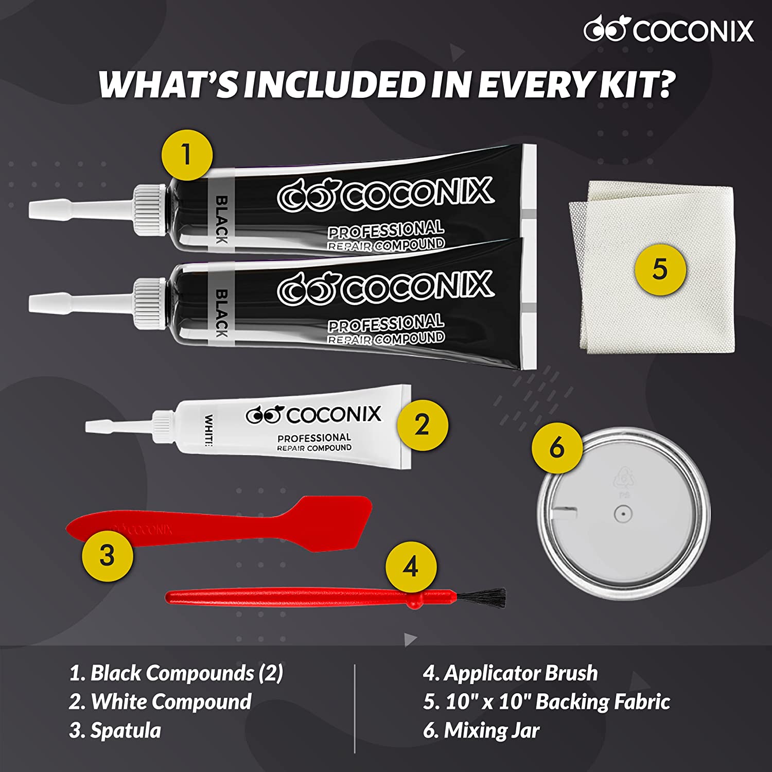 Kit reparatii si restaurare piele neagra, pentru tapiterie auto, canapele, jachete, fotolii si produse din piele