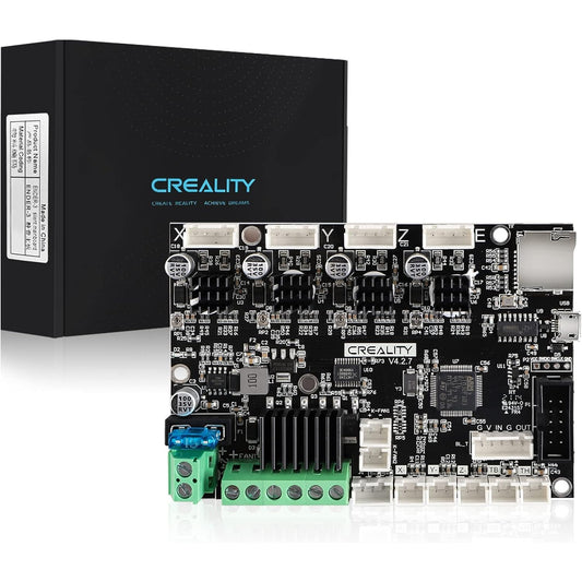 Placa de baza silentioasa V4.2.7, pentru imprimata 3D Creality Ender 3 / Pro / Max / 3 V2 / 3 V2 Neo, cu driver TMC2225, 32 bit, upgrade silent board plug and play