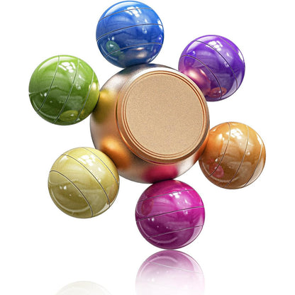 Fidget Spinner metalic Coolden, jucarie anti-stres silentioasa, rotatie 3-5 minute, inalta calitate, pentru birou, scoala-Ideal pentru copii si adulti