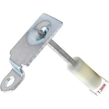 Set 100 cleme cu carlig, cuie rotunde de 7, 5 mm pentru pistol de cuie manual, bolturi cu clema atasata multifunctionale, pentru beton, lemn, caramida, tavane, pereti, pardoseli