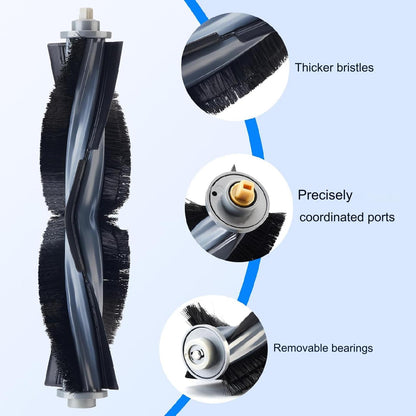 Set accesorii pentru aspirator compatibile Ecovacs Deebot T20 Omni / T20 e Omni, cu 4 buc filtru, perie tambur 1 buc, perie laterala 4 buc, mop de microfibra 4 buc, saci aspirator 6 buc, accesorii de curatare
