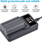Set Acumulator de 1800 mAh cu incarcator USB LED pentru Panasonic CGR-S602, CGR-S602A, CGR-S602SE, CGR-S603, CGR-S603A/1B, DMW-BL14, Panasonic Lumix DMC-L1 Lumix DMC-L1K DMC-L1KEG-K DMC-L1KEB-K, LEICA, Leica DIGILUX 1, Leica DIGILUX 2, Leica DIGILUX 3
