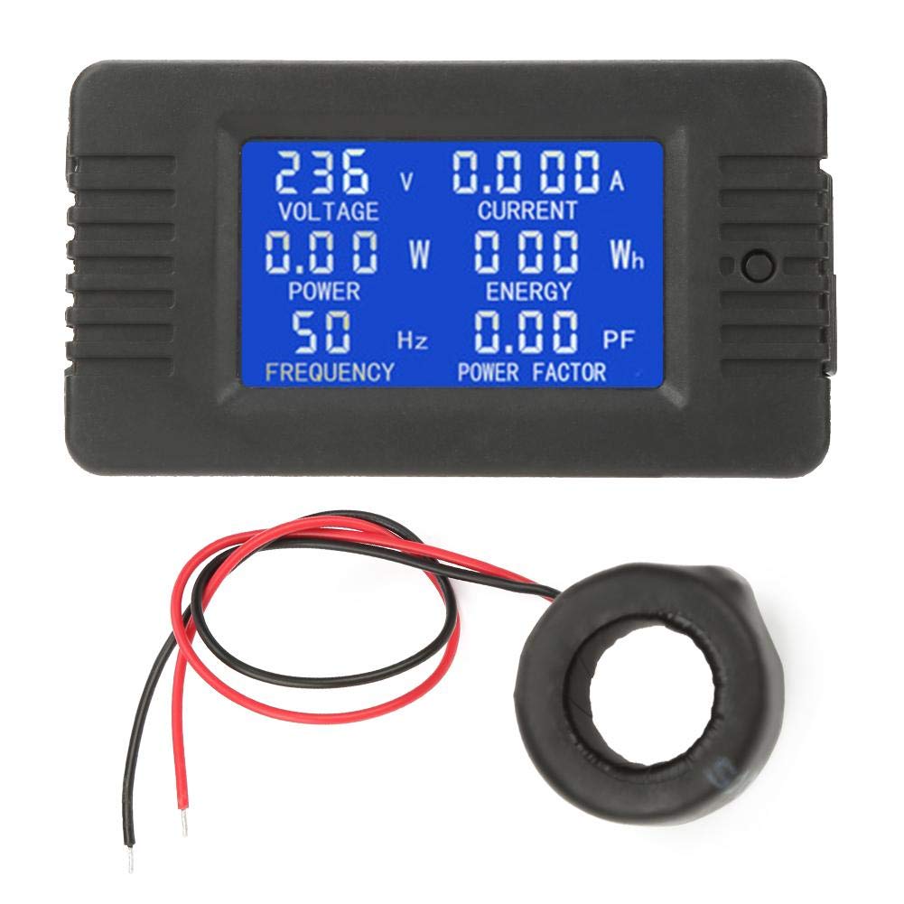 Panelmetru combinat, Wattmetru digital de panou cu transformator inclus, AC80-260V, 100A, Multimetru, Voltmetru, Ampermetru, PZEM-022