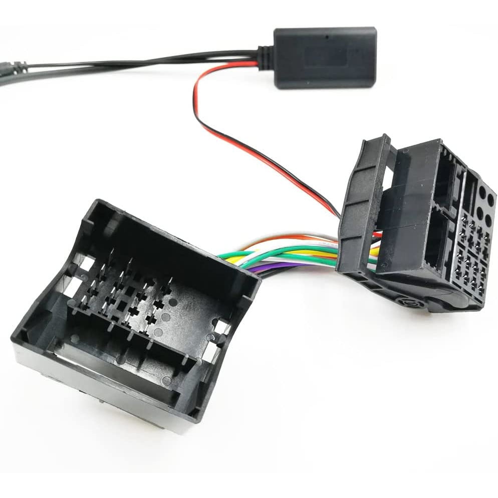 Adaptor Bluetooth AUX cu microfon, mufa cu 12 pini compatibil cu radio Opel CD30 MP3 CDC40 CD70 DVD90 NAVI