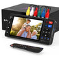 Placa de capura video 1080P – digitalizare casete video grabber VHS/VCR/Hi8/MiniDV/DVR/DVD/camere video/console jocuri si alte dispozitive in format digital, suporta intrari AV/YPbPr/AUX, stocare USB, cu display si telecomanda