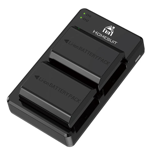 Set 2 acumulatori NP-FZ100, 2280 mAh, incarcator cu display LCD, pentru Sony A7III/A7R III/A9/A9S/A9R/Alpha 9/A7R3/A6600