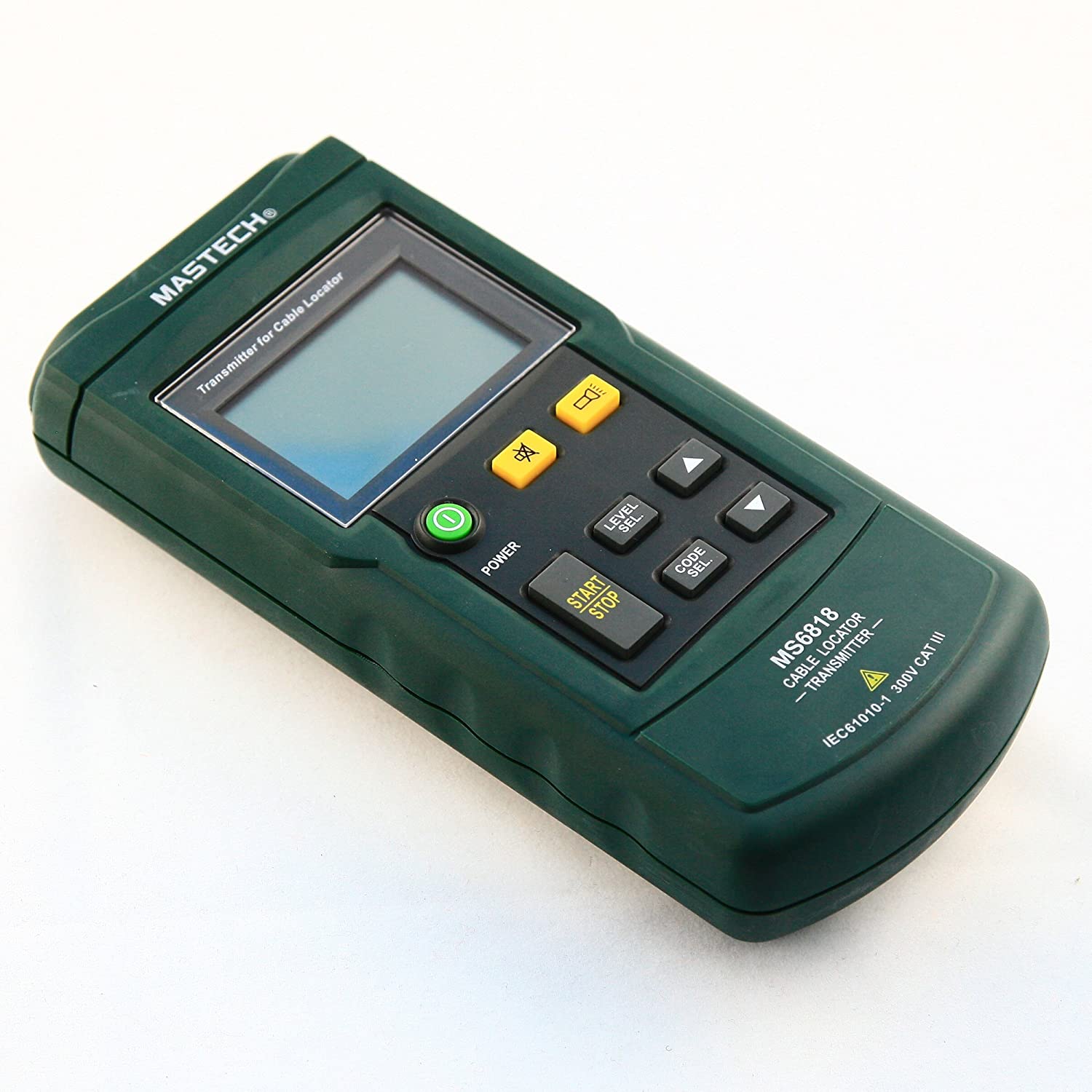 Detector de cabluri electrice, tester cu functie localizare tevi in perete si subterane, AC/DC 12~400V, Mastech MS6818