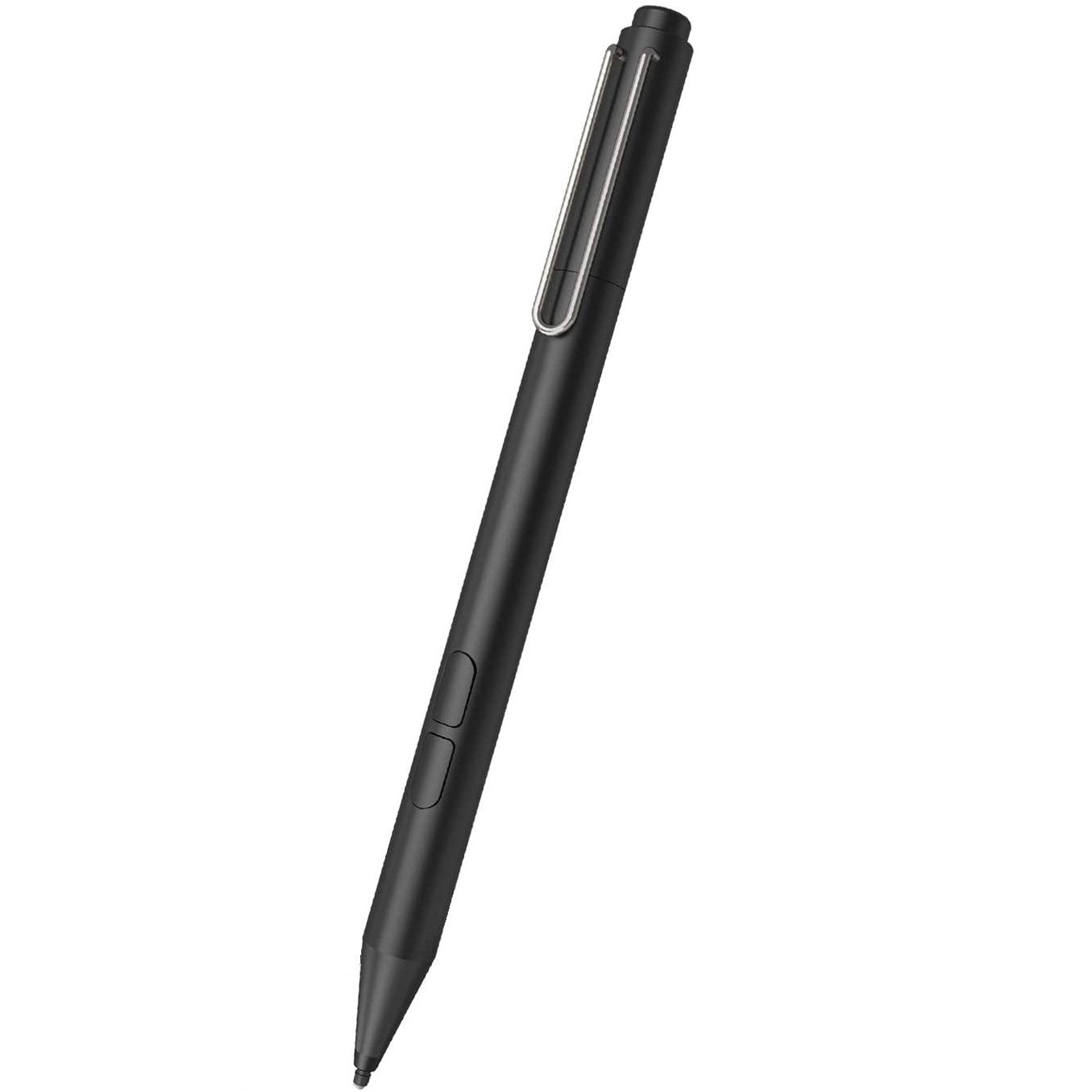 Pix Stylus pentru Microsoft Surface, 1024 puncte presiune, Respingere palma, Surface PRO / Go / Laptop / Book / Studio, negru