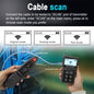 Tester de retea,tensiune si curent de testare a cablului de retea PoE LCD multifunctional
