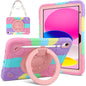 Husa Coolden pentru iPad A16 a 11-a generatie, iPad a 10-a generatie (10, 9 inch) 2022, pentru copii, rezistenta la socuri, cu suport rotativ, curea de umar si suport pentru stilou pentru iPad 11 2025