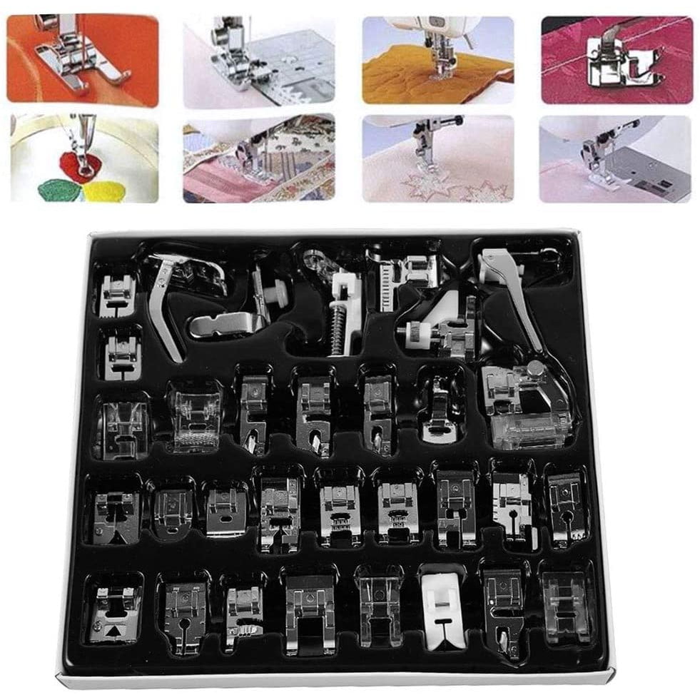 Set 32 picioruse de cusut, Universal, Accesorii pentru masina de cusut casnica