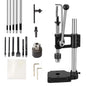 Presa pentru perforat si stantat pielea profesionala 160kg, set 11 accesorii, 4 dalti 1/2/4/6 dinti, 7 poansoane 3-9mm, ergonomic, din metal